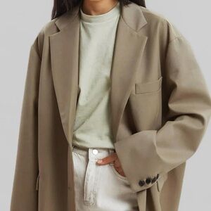 The Frankie Shop Desert Taupe Blazer